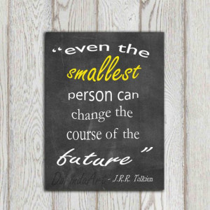 Chalkboard quotes Inspirational quote printable JRR by DorindaArt, $5 ...