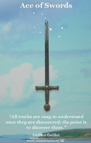 Ace of Swords, Tarot of Quotes