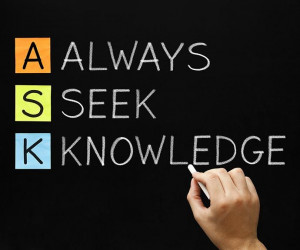 Quote: ASK = Always Seek Knowledge #quotes #quote #inspiration # ...