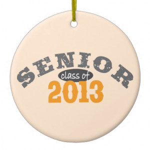 Senior Class of 2013 Ornament