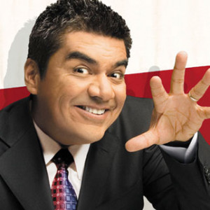 GEORGE LOPEZ AMUSES HIMSELF WITH NEW ROUTINE