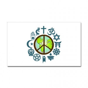 Coexist World Peace Decal