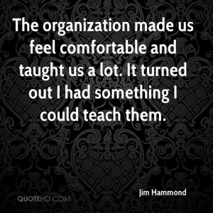 Jim Hammond Quotes