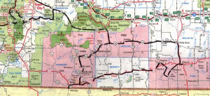Indian Reservation South Dakota State Map