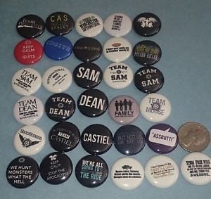 Set-of-31-Supernatural-TV-show-Quotes-1-Pinback-Pins-Button-Magnets ...