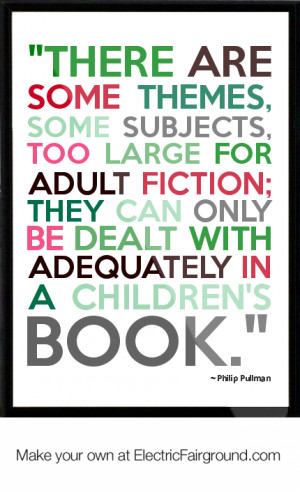 Philip Pullman Framed Quote