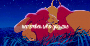 gif love animals cute quote disney quotes Awesome true you lion king ...