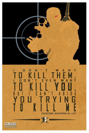 Comic Book Quote Posters by G3N3S1S Studios