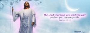 ... God will lead you and protect you on every side. Bible Verses FB Cover