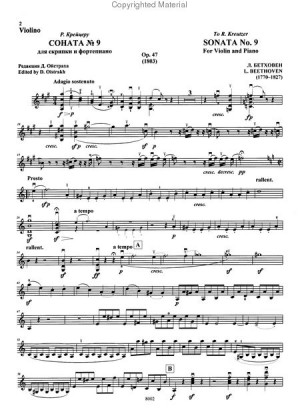 Sonata No.9 for Violin and Piano in A Major Op.47 
