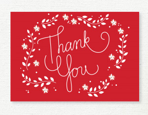 Day 24: A Christmas Thank You Card