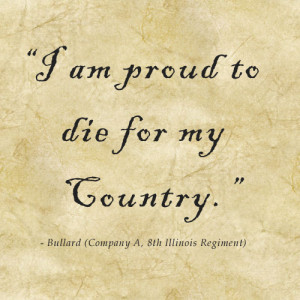 Soldier Quotes About War Civil war soldier quote