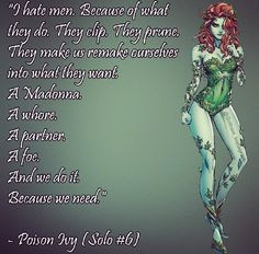 poison ivy more poison ivy geeky ivy harley jokers poisons ivy and ...
