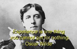 Oscar wilde, best, quotes, sayings, brainy, quote, experience