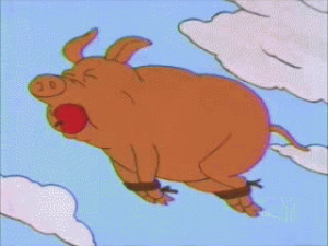 Tags: Simpsons Flying PIg