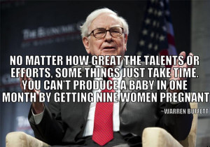 warren buffett billionaire picture quote