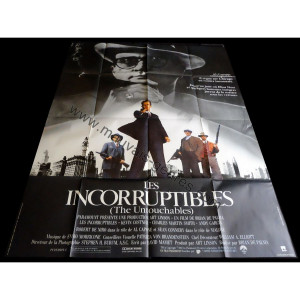 posters > THE UNTOUCHABLES French Movie Poster 47x63 - 1987 - Brian de ...