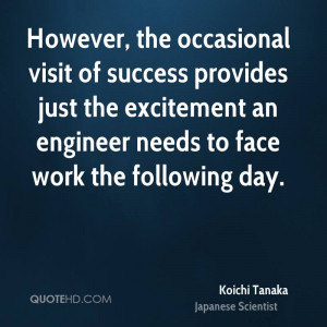 Koichi Tanaka Quotes