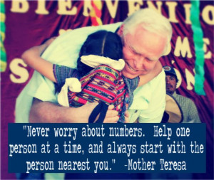 How will you help the person nearest you? #compassion #motherteresa # ...