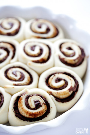 Hour Nutella Cinnamon Rolls...