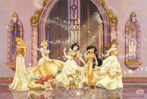 DISNEY PRINCESS POSTER ]