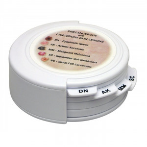 Precancerous And Cancerous Skin Lesions - Hinged Disk Set Model