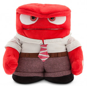 are several Inside Out toys now in stores. One of them is the Anger ...