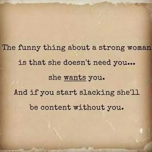 Independent. Yuppers. Never chase.