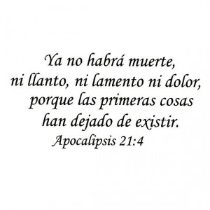 Revelation 21:4 in Spanish Unmounted bible verse rubber stamp No.11 ...