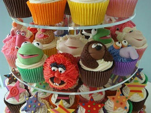 Pasteles Cupcakes de los Muppets