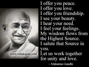 Mahatma Gandhi