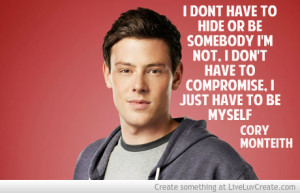 Cory Monteith Quotes