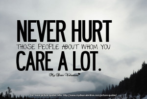 Hurting Back The People Who