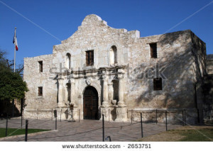 front the alamo san antonio texas