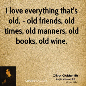 Old Friends Times Manners Books Wine