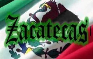 Zacatecas Mexico Mexican Riviera Map