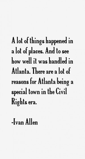 Ivan Allen Quotes & Sayings