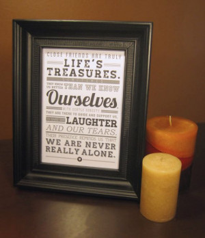 Inspirational Framed Quote - 5x7 with Customizable Art Colors
