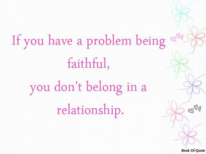 ... FAITHFUL wife and he thanks God everyday that he found one