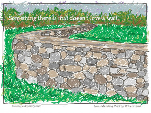 Common Core Picture Poems: Robert Frost’s “Mending Wall”