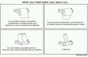 What does your toilet paper say about you?