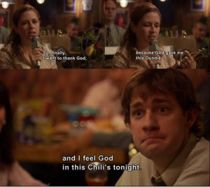 best pam quote of all time. ALL TIME.