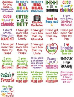 Baby sayings and other cute embys More