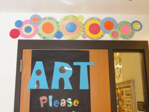 then added this phrase that I found on Mrs. Malone's Art Room .