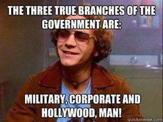 ... Branches of Government Man! Oh, make that 4 ~ and the Religious Right