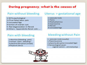 Pregnancy Pain Causes