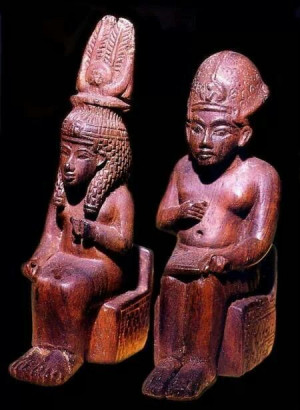 Queen Tiye & Pharaoh