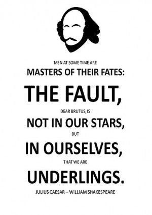 ... › Portfolio › Shakespeare The Fault is not in Our Stars