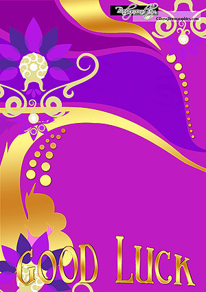 Purple and Gold Banner