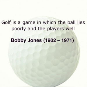 Bobby Jones #Golfquotes // Rolling Hills Country Club
